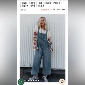 Three Bird Nest overalls